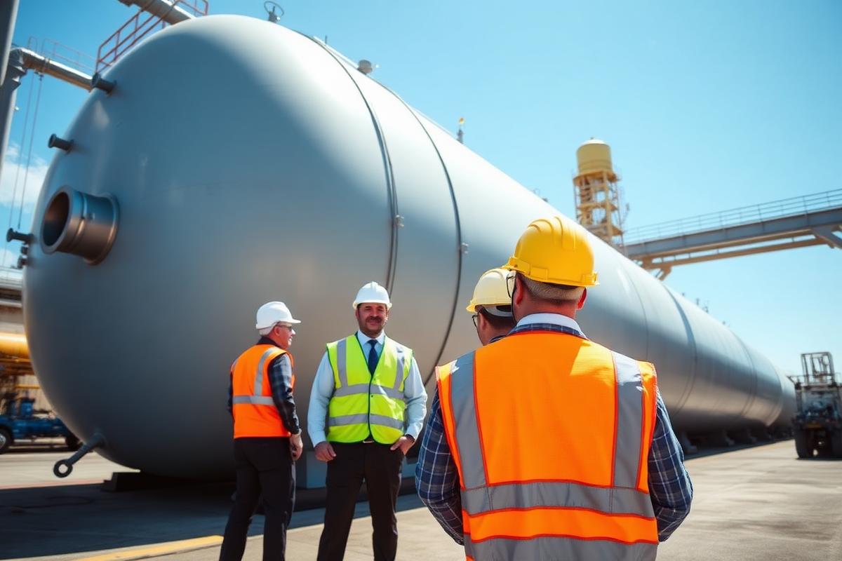 Field service technician at customer site